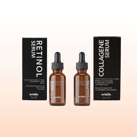 Orielle sérum collagène + sérum rétinol