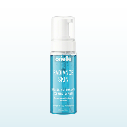 Orielle Radiance Skin – Mousse Nettoyante Éclaircissante (200ml).